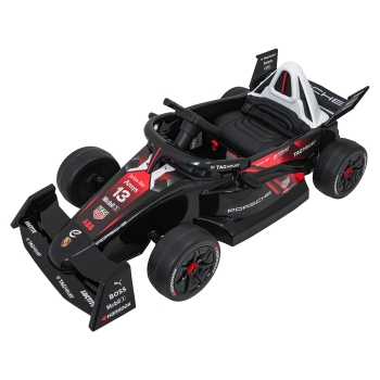 Auto na akumulator dla dzieci Bolid Formuły E Porsche Czerwony 711.CR